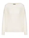 Roberto Collina Stripped Knitted T-shirt In Nude & Neutrals
