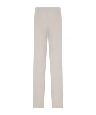 Roberto Collina Elastic Waist Casual Pants In Neutral