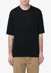 Roberto Collina Essential Crewneck T-shirt In Black