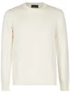 Roberto Collina Fine-knit Merino Jumper In Neutrals