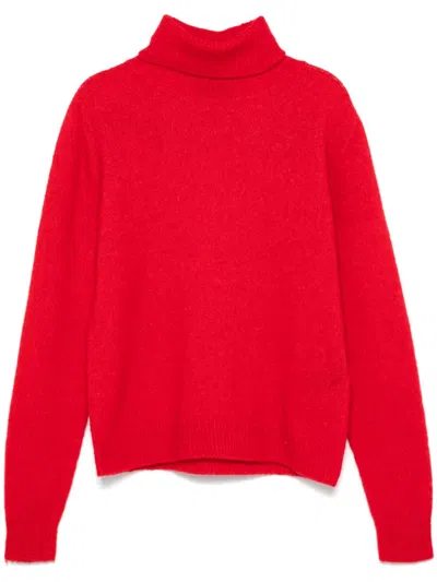 Roberto Collina Fine-knit Jumper In Red