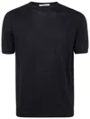 Roberto Collina Knitted Top In Black