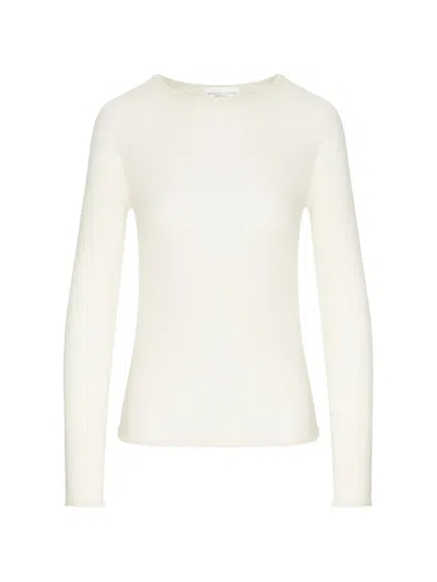 Roberto Collina Fine-knit Sweater In Neutral