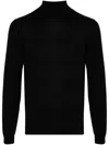 Roberto Collina Merino Wool Jumper In Black