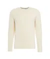 Roberto Collina Ribbed Knit Sweater In White