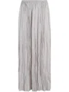 Roberto Collina Fully Pleated Skirt In Grey