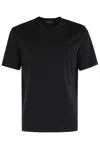 Roberto Collina Oversized Navy Cotton Knit T-shirt