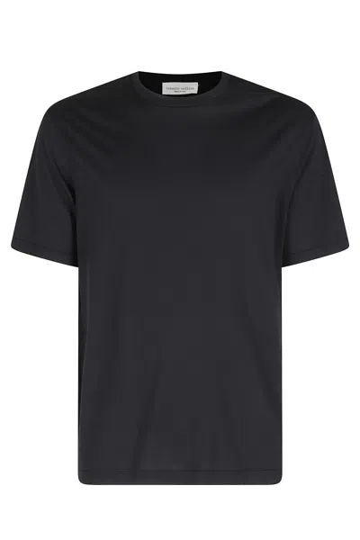 Roberto Collina Girocollo Mc In Black