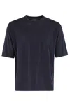 Roberto Collina Knit T-shirt In Navy