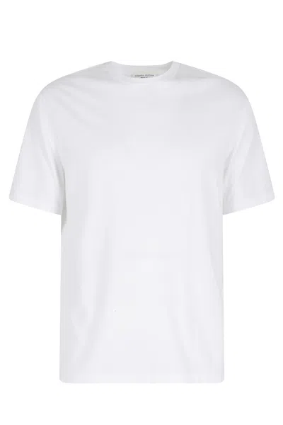 Roberto Collina Girocollo Mc Comfy Fit In White