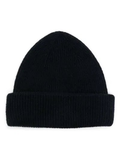 Roberto Collina Wool Hat Double Flap Accessories In Blue