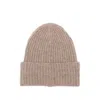 Roberto Collina Ribbed Beanie In Pink