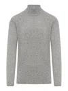 ROBERTO COLLINA HIGH-NECK KNITTED JUMPER