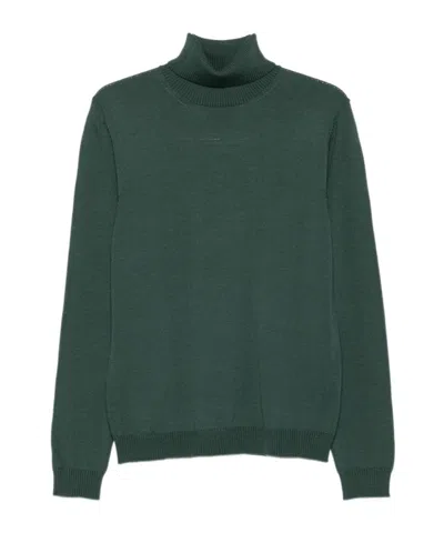 ROBERTO COLLINA HIGH-NECKED LONG-SLEEVE SWEATER