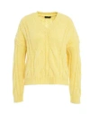 Roberto Collina Cable-knit V-neck Sweater