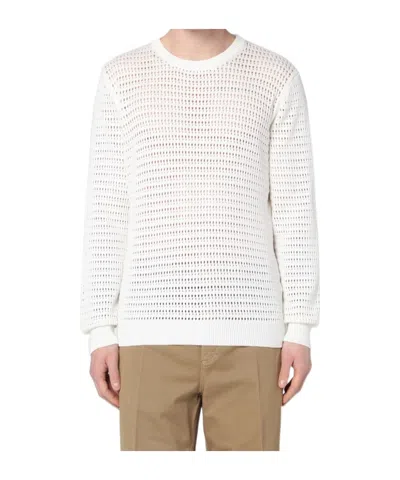 ROBERTO COLLINA PERFORATED JUMPER