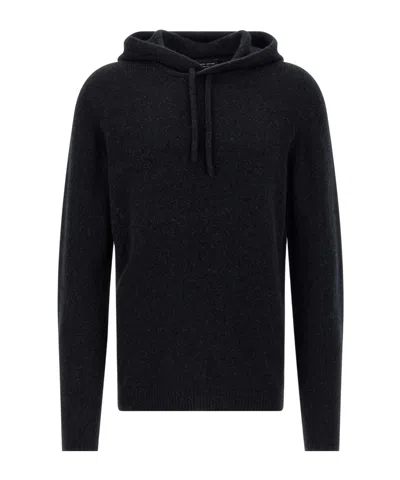 ROBERTO COLLINA KNITTED HOODIE