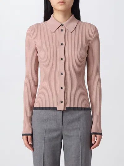Roberto Collina Jacket Woman Color Charcoal In Pink