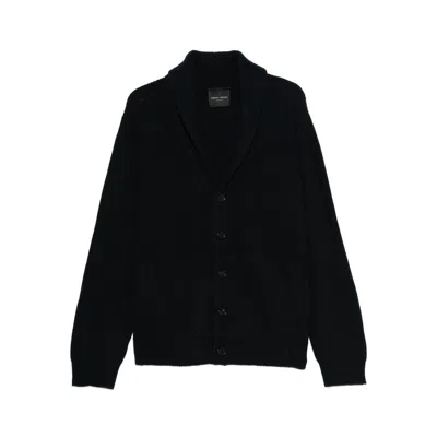 Roberto Collina Button Blazer In Black