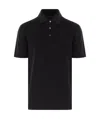 Roberto Collina Basic Polo T-shirt In Black