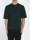 Roberto Collina Crew Neck Cotton T-shirt Clothing In Green