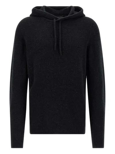 ROBERTO COLLINA KNITTED HOODIE