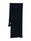 Roberto Collina Knitted Scarf In Blue