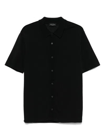 Roberto Collina Knitted S/l Shirt