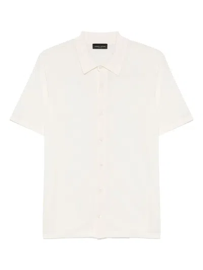 Roberto Collina Knitted S/l Shirt