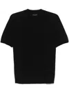 Roberto Collina Knit T-shirt In Black
