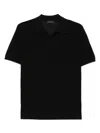 Roberto Collina Knitted Top In Black