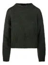 Roberto Collina Light Blue Alpaca Wool Sweater In Green