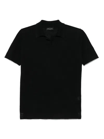 Roberto Collina Linen T-shirt In Black