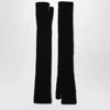 Roberto Collina Long Gloves In And Blend In Black