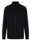 Roberto Collina Long-sleeve Button-up Shirt In Blue