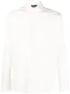 Roberto Collina Classic-collar Cotton Shirt In White