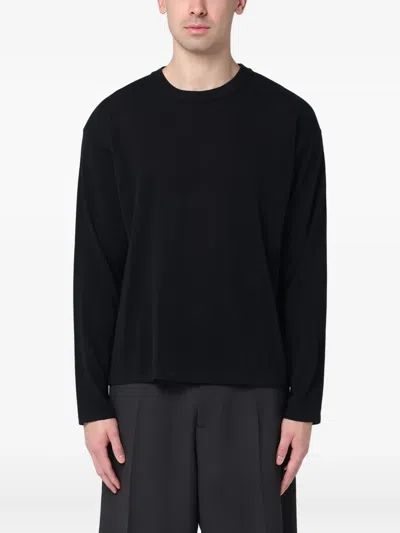 ROBERTO COLLINA LONG-SLEEVE CREW-NECK T-SHIRT