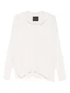 Roberto Collina Long-sleeve Sweater In Neutral