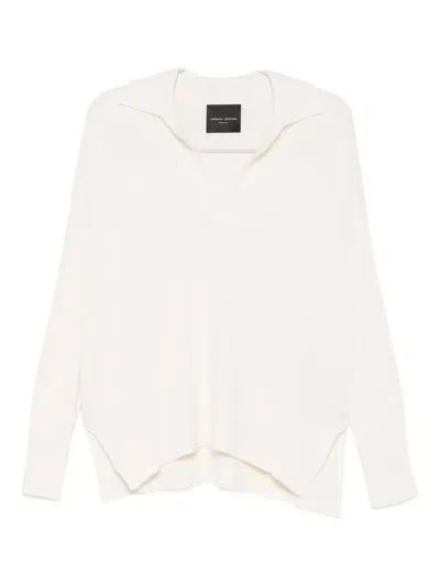 Roberto Collina Long-sleeve Sweater In Neutral
