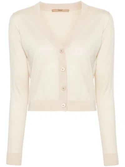 Roberto Collina Long Sleeves Cardigan Clothing In White