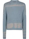 Roberto Collina Long Sleeves Round Neck Batik