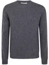 Roberto Collina Long Sleeves Swg Round Neck Sweater Clothing In Gray
