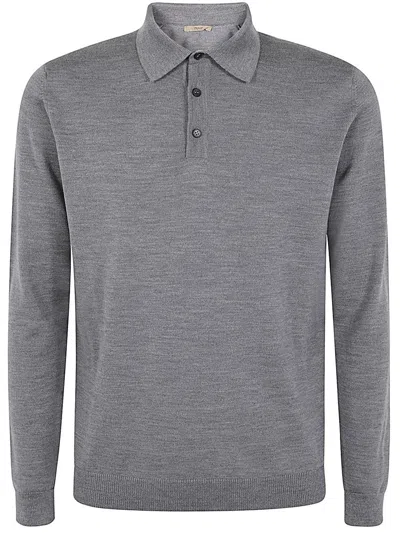 Roberto Collina Long Sleeves Turtle Neck Clothing In Grau