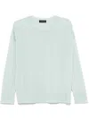 Roberto Collina Loose Fit Merino Wool Crewneck Jumper