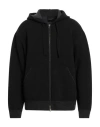 Roberto Collina Man Cardigan Black Size 42 Merino Wool, Nylon, Elastane