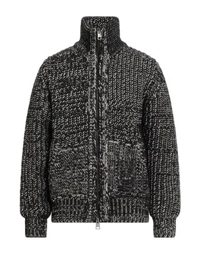 Roberto Collina Man Cardigan Black Size 42 Wool, Alpaca Wool, Nylon, Cashmere