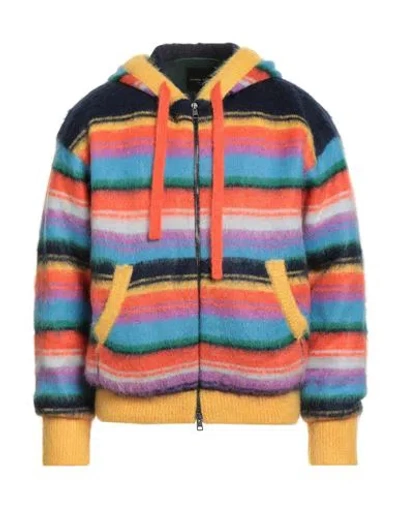 Roberto Collina Man Cardigan Marigold Size 38 Merino Wool