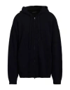 Roberto Collina Man Cardigan Midnight Blue Size 46 Merino Wool, Cashmere In Blue