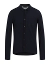 Roberto Collina Man Cardigan Navy Size 38 Cotton