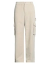 Roberto Collina Man Pants Beige Size 32 Polyester, Polyamide, Elastane In White